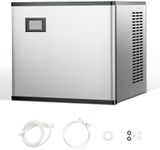 VEVOR Commercial Ice Maker Machine 300 lbs/24 h, 20 Inch Stainless Steel Industrial Ice Machine, Self-Cleaning and Scheduled Ice Making, Modular Ice Cube Machine for Restaurant Hotel - Head Only