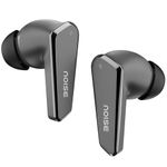 Noise Buds N1 in-Ear Truly Wireless Earbuds with Chrome Finish, 40H of Playtime, Quad Mic with ENC, Ultra Low Latency(up to 40 ms), Instacharge(10 min=120 min), BT v5.3(Carbon Black)