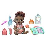 Hasbro Baby Alive Lulu Achoo Doll, 12-Inch Interactive Doctor Play Toy with Lights, Sounds, Movements and Tools, Kids Ages 3 and Up, Black Hair, F2622