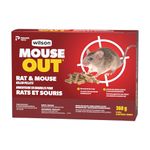 Rat & Mouse Killer Pellets, Superior Effectiveness, no Chemicals, 360 g