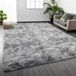 Deerhoo Large Shag Area Rugs 5 x 8,