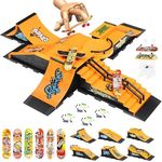 RNGODO Finger Skateboard Ramps Set,