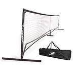 FILA Pickleball Net - Regulation Size 22 ft x 3 ft, All-Weather Mesh Net, Includes Carry Bag, Easy Setup