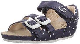 Clarks Girl's Blue First Walking Shoes - 3.5 Kids UK/India (19 EU)