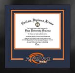 Campus Images NCAA Pepperdine Waves Unisex Spirit Diploma Manhattan Black Frame with Bonus Lithograph, Black, One Size