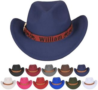 TNYKER Custom Toddler Boys Cowboy Hat Western Hat for Kid Baby Cowgirl Hat