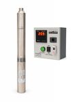 V-Guard 1.5 hp Submersible Pump, 12 Stage, Single Phase(NOVA-OT1512), for 100 mm borewell, with Compatible Digital Control Panel/Starter |NOVA-OT1512