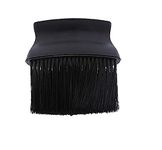 Verite Professional Barber Neck Duster Brush for Hair Cutting, Soft Neck Cleaning Brush, Professional Salon Barber Tool (Black Bristles)