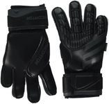 adidas Unisex Match Fingersave Goalie Gloves, Black/Black, 8