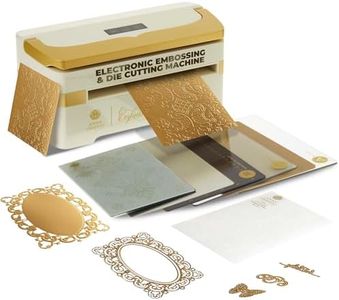 Anna Griffin Empress Electric Die Cutting and Embossing Machine for Card Making - Complete Plate System, Cutting Dies and Embossing Folders - 7.5 x 4 x 4.5 inches