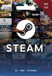 Valve Corporation Inr 500 Steam Wallet Code (Digital Code- Email Delivery Within 2 Hours)