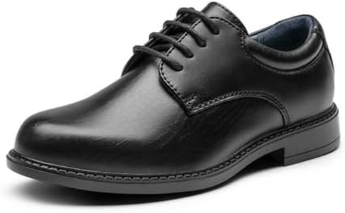 Bruno Marc Lace-Up Comfortable Fashion Shoes,Size 2 Little Kid,Black,SBOX2401K