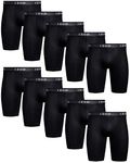 IZOD Men's 10 Pack Performance Cycle Boxer Brief - - Medium