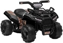 MAZAM Kids Ride On Car Kid Ride-On Toys - 4 Wheeler Electric Quad Kids ATV with Music/Horn/USB, Toy for Kids from 3 Years Old, Black