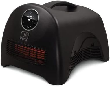Heat Storm HS-1500-ISA Sahara Infrared Heater, Black