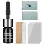 Windscreen Repair Kit,Glass Scratch Remover,Glass Repair Fluid,Cracked Glass Repair Kit,Glass Crack Repair Liquid for Windscreen Scratch Repair,Automotive Windscreen Repair Resin for Windscreen Repair