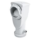 Summer Waves P53FX1000 SkimmerPlus Filter Pump, White
