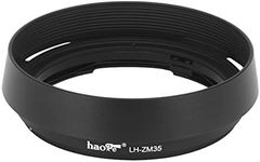 Haoge LH-ZM35 Bayonet Metal Round Lens Hood Shade Compatible with Carl Zeiss Distagon T 1.4/35 35mm f1.4 ZM Lens Black