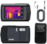 HSFTOOLS P2W Thermal Camera 256x192 IR Resolution,Dual-Camera Thermal Imager,W-Fi,8MP Visible Camera,Super Resolution Image Enhance,3.5" Touch Screen Thermal Imaging Camera,Video and Audio Recording