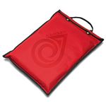 AquaQuest Storm Laptop Sleeve - 100% Waterproof, Lightweight, Durable, Padded Case - Protective Computer Pouch Cover Bag - 17 Inch - Red