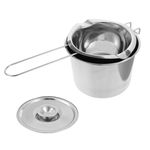 Melting Pot Stainless Steel Double Boiler Pot for Melting Chocolate Candy Butter Cheese and Candle Making