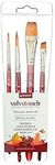 Princeton Velvetouch, Mixed-Media Brushes for Acrylic, Oil, Watercolor Series 3950, 4-Piece Professional Set 100