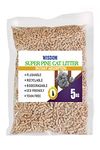 WISDOM Wood CAT Litter SUPERPINE - (5 KG)