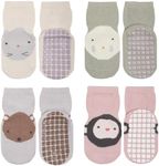 Simpeak Baby Socks, 4 Pairs Kids So