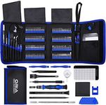 (New Version) Precision Screwdriver Set 142 in 1 with 120 Bits Mini Magnetic Repair Kit Tools Include Phillips Pentalobe Torx Hex Slotted Triangle, for Electronic Pc iPhone MacBook Jewelers