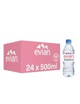 Evian Still Mineral Water, 24 x 0.5L