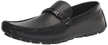 Tommy Hilfiger Men's Ancer Loafer, Black, 11.5