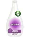 Pooph Laundry Additive, 32oz Bottle (16 Loads) - Dismantles Odors on a Molecular Basis, Dogs, Cats, Freshener, Eliminator, Urine, Poop, Pee, Deodorizer, Natures, Puppy, Fresh, Clean, Furniture, Potty