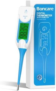 Boncare Oral Thermometer for Adults, 8-Second Fast Reading (Blue)