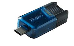 Kingston DataTraveler 80 M 256GB USB-C Flash Drive | USB 3.2 Gen 1 | Up to 200MB/s | DT80M/256GB