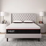 MLILY Queen Mattress Bed Mattress, Manchester United 10 Inch Memory Foam Mattress, Cool Sleep & Pressure Relief, Made in USA, White