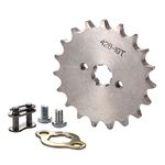 GOOFIT 17mm Sprocket Front for Motorcycle ATV Dirt Bike (428-19T)