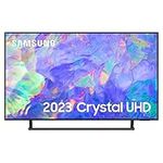 Samsung 75 Inch CU8500 4K UHD Smart TV (2023) - Air Slim Design TV With Centre Stand & Alexa Built In, 4K Crystal Processor, Object Tracking Sound, Multi View, Gaming TV Hub & Smart TV Content