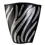 Ore International K-4243-V1-A Zebra Decorative Vase, 14-Inch