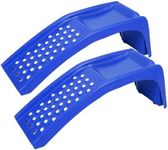 Car Ramps Set 8000lbs Auto Ramp, Max Lift Height 8 inch, Set of 2 Ramps (Blue, 36.42" L x 13.39" W x 11.81" H)