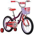 Schwinn S0683AAZ Elm Girl's Bike with SmartStart, Purple, 16-inch Wheels