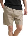 DAMENSCH Statement Ultra-Light Casual Lounge Shorts-Pack of 1-Hommie Beige-Large