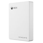 Seagate Game Drive for Xbox 4TB, Portable External Hard Drive, USB 3.0, White, designed for Xbox One, Xbox Game Pass subscription, 2 year Rescue Services (STEA4000407)