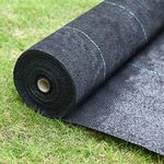 Land Guard 6ft×300ft Garden Weed Barrier Fabric - High Density Woven Landscape Fabric - Premium Heavy Duty Weed Mat Fabric - Weed Blocker Fabric - Suitable for Landscaping……