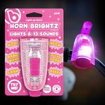 Brightz Girls Bicycle Horn Bike Accessories for Kids Scooter Accessories Bike Lights LED Bike Horn Light 5 6 7 8 9 10 11 Year Old