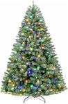 Hykolity 6.5 ft Prelit Christmas Tr