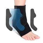 Ankle Brace Lace Up, Ankle Support Wrap Achilles Tendon Sleeve Foot Stabilizer Ankle Brace with Side Stabilizers for Swelling Inflammation Arthritis Joint Pain Sprain Injury Recovery