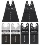 6 x Saxton Blades Mix (a) for Dewalt Wolf Stanley Worx Oscillating Multitools