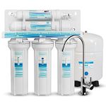 Geekpure 5 Stage Reverse Osmosis Drinking RO Water Filter System 75GPD