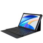 DOOGEE U9 Tablet Keyboard Case (UK Layout), U9 Tablets Cover with Detachable Wireless Keyboard, Case with Bluetooth Keyboard U9 Tablet 10.1 Inch