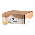 Bluecorn Beeswax 100% Pure Beeswax Tea Lights (48 case, Raw)